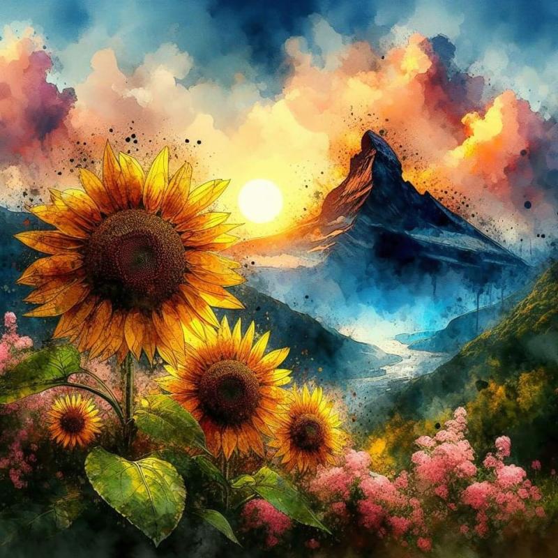 Sunflower Sky Hike